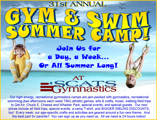 Gym & Swim Summer Camp 2017